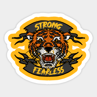 STRONG & FEARLESS Sticker